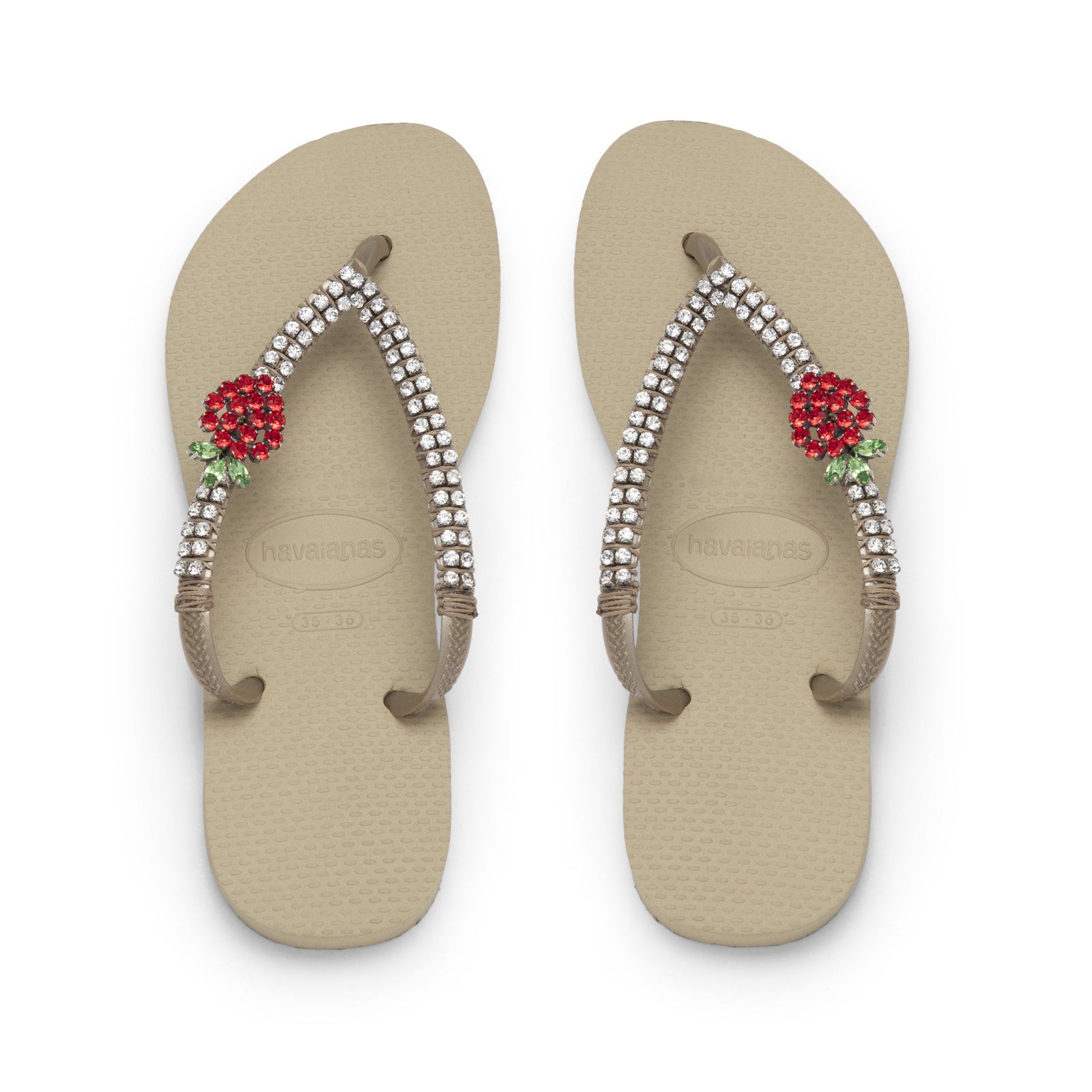 swarovski havaianas