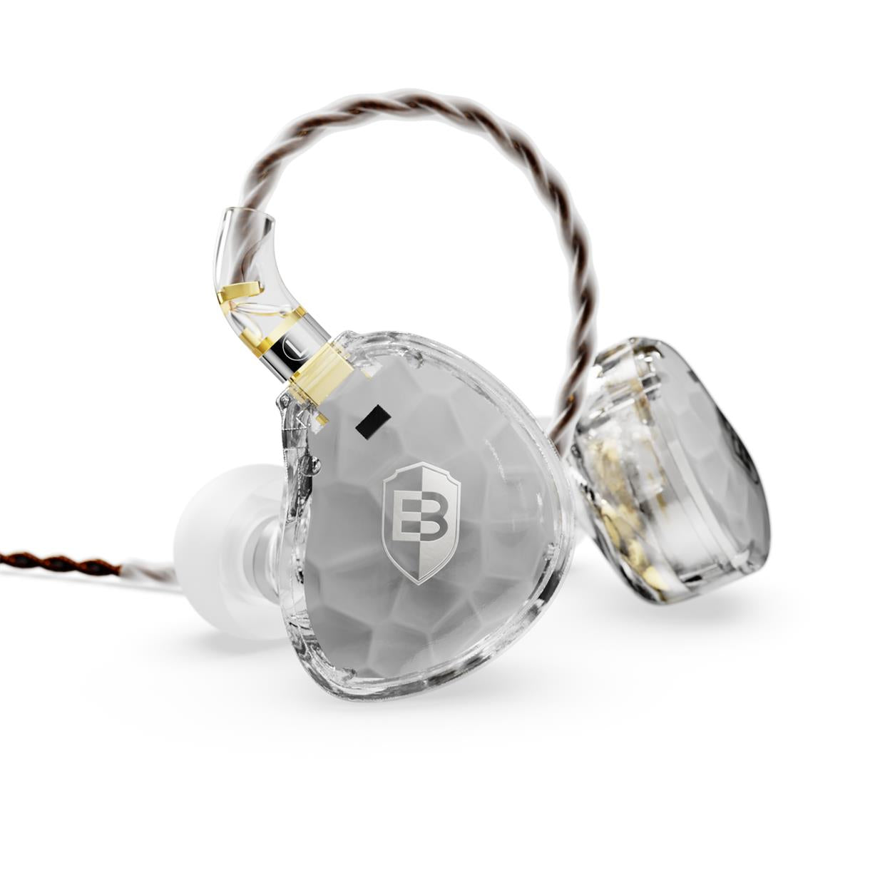 BASN ASONE 14.2mm Planar Driver in-Ear Monitors Earphone (Grey)