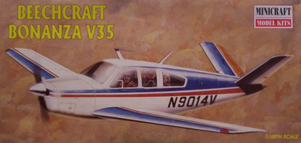 Minicraft 1/48 Beechcraft Bonanza V35 | Full Circle Hobbies