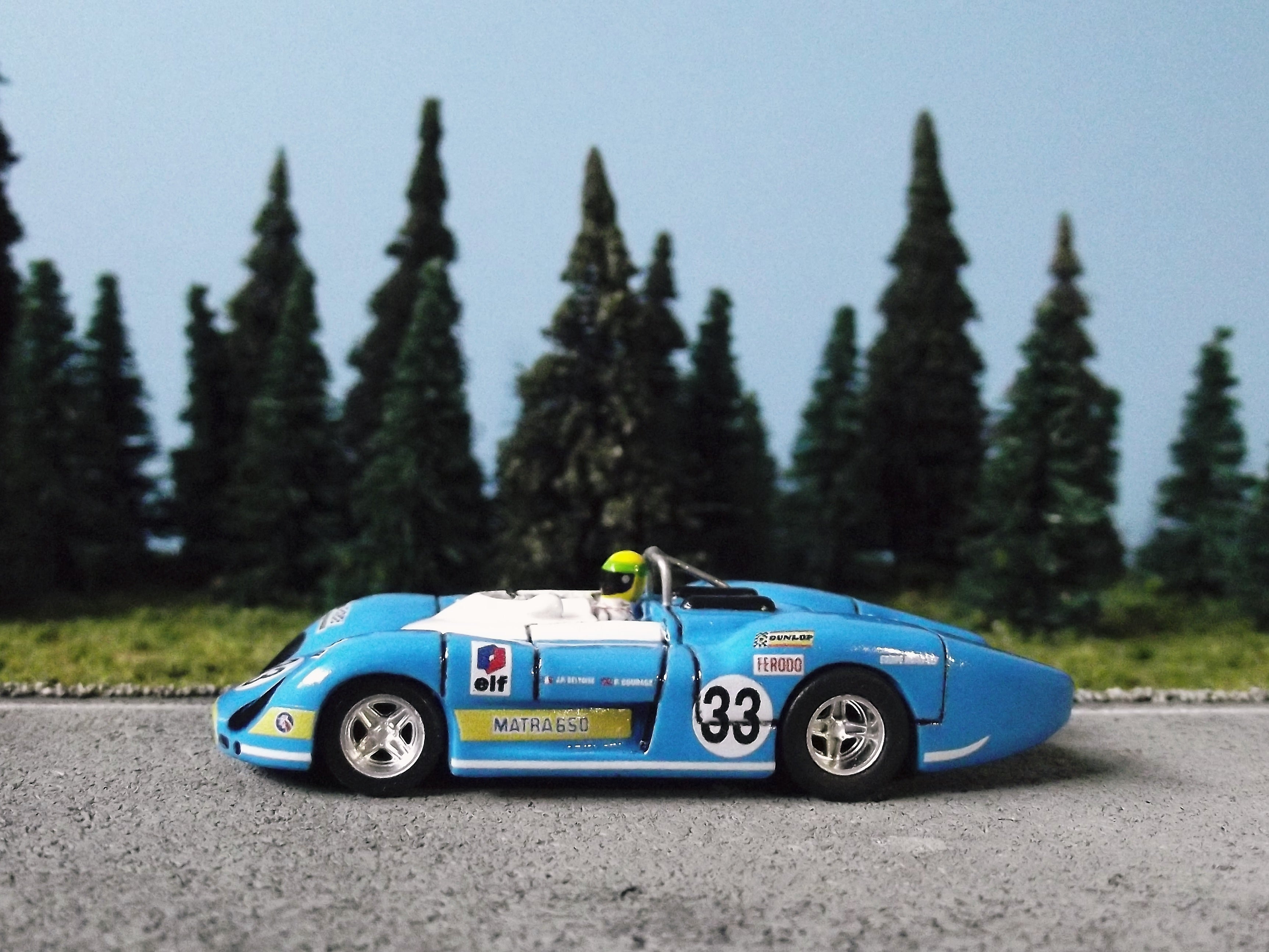 1/64 Resin Slot Car Body Kit-Matra 650 LM by FCH | Full Circle Hobbies