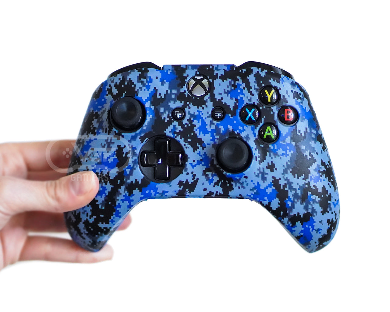 xbox one x controller blue