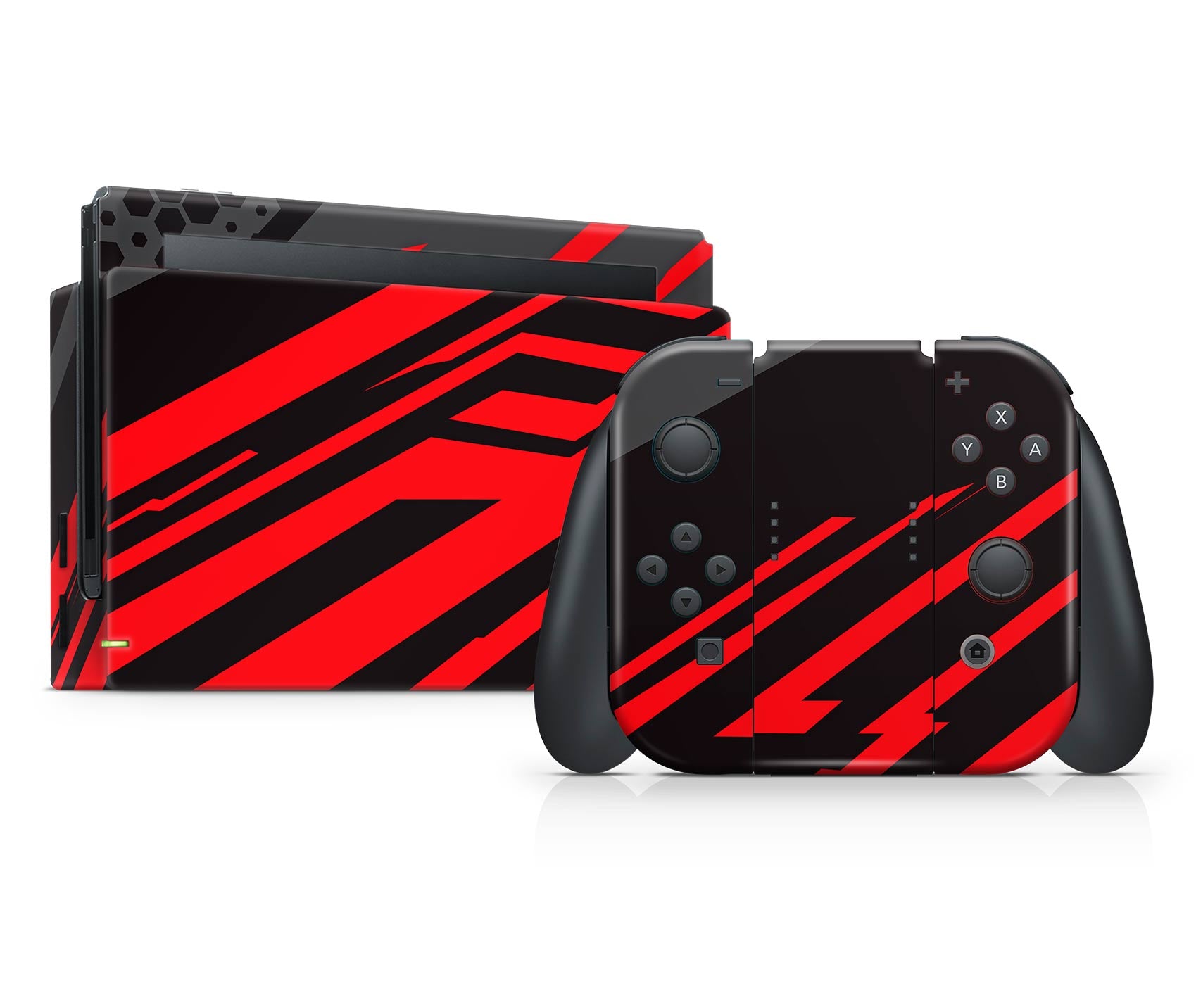 Mecha Transformers Skin For Nintendo Switch Joy Cons And Dock Vgf Gamers