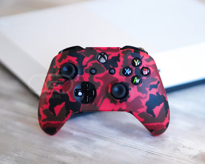 xbox one controller red camo