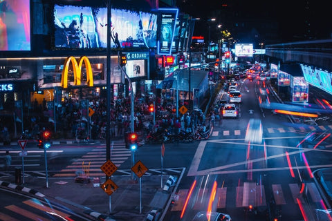 Bukit Bintang crossing. Photo by Benjamin Sow.