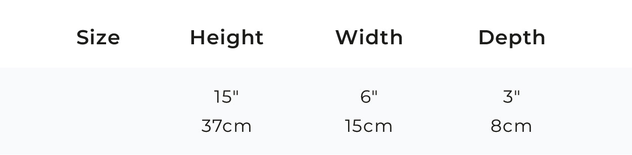 Travel Crossbag - Measurement