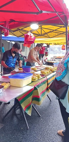 Kampung Baru Night Market martabak. Photo by Nur379.