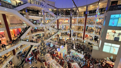 Pavilion during Christmas season. Photo by Ismail Teh.