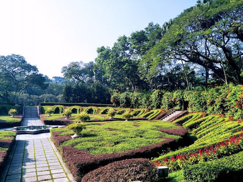 Perdana Botanical Gardens sunken garden. Photo by Ryan Hen-Boisen.