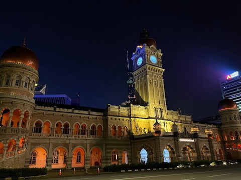 Sultan Abdul Samad building at night. Photo by Johns Chery Thomas.