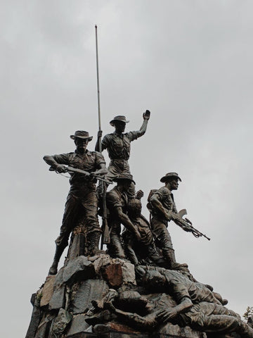 Tugu Negara, National Monument close up. Photo by Sakshi Pawar.