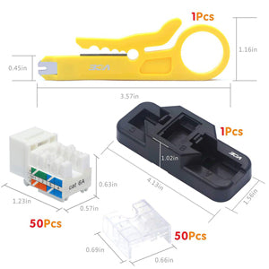 Cat6A Keystone Jacks