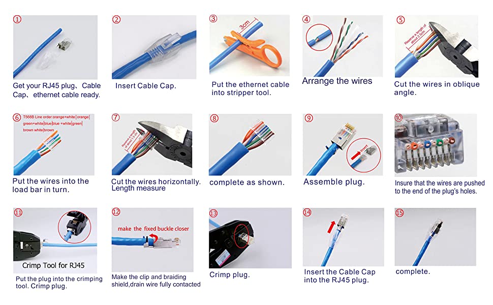 Shielded RJ45 Modular Plug