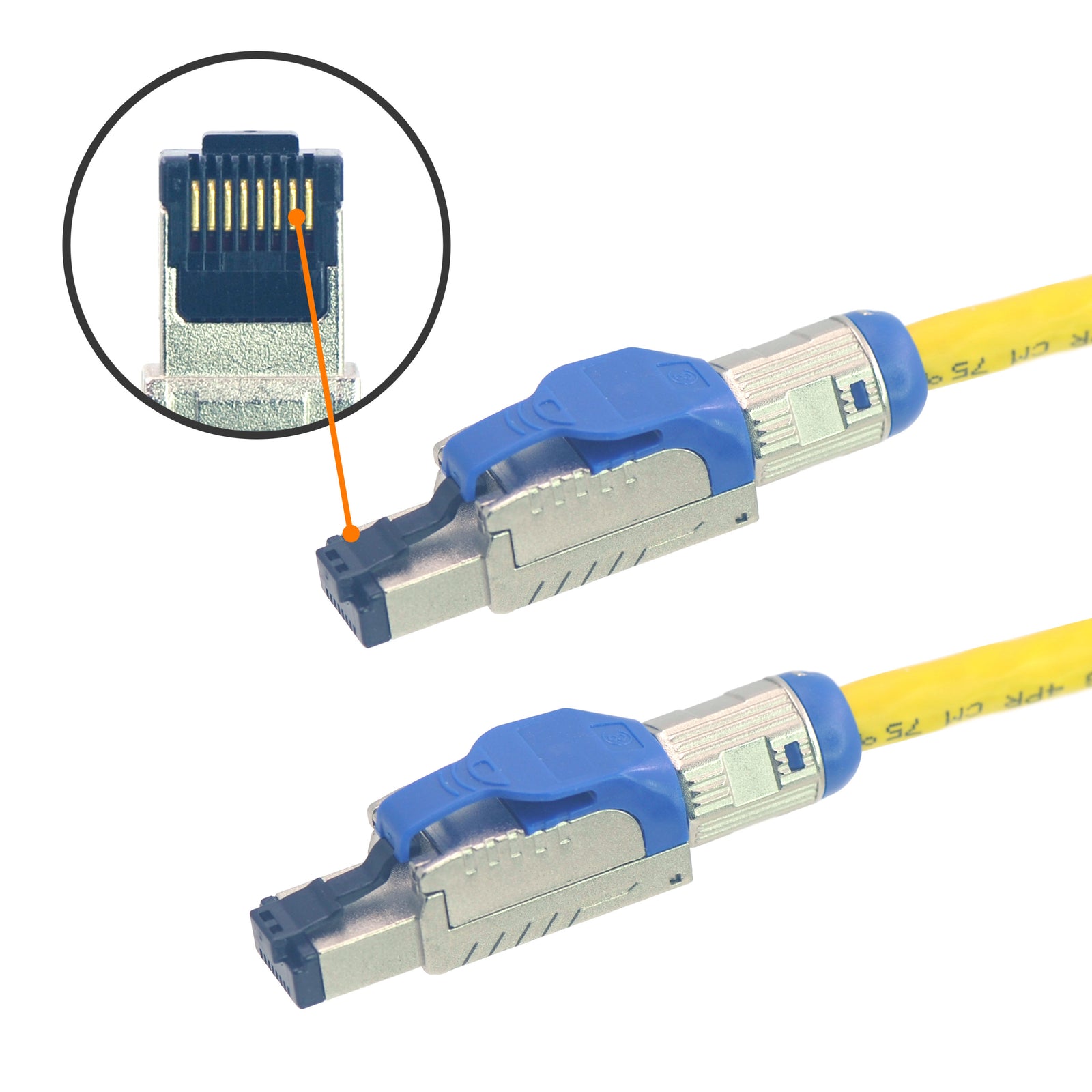 Renacimiento rosado pronto Pre-wired Cat8 Ethernet Cable VCELINK