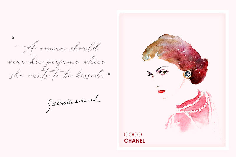 Inspiring and provoking thoughts by the famous designer Coco Chanel