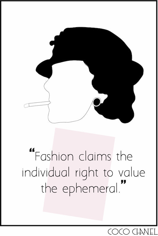 Famous remarks about fashion and women by Coco Chanel