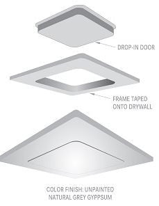 24x24 Gfrg Fiberglass Access Doors Gavin Access Panels