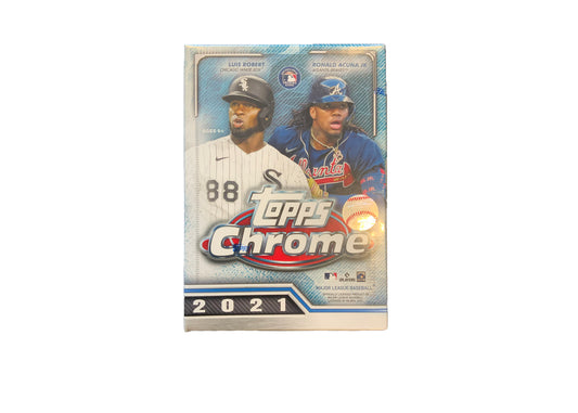 2021 Topps Chrome Baseball Blaster Box