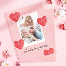 Mother's Day Gift Custom Greeting Cards For Her Personalised Cards with Text - Lily