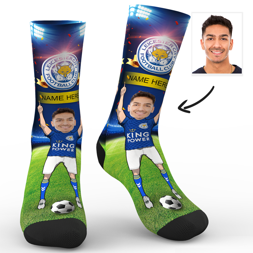 leicester city socks