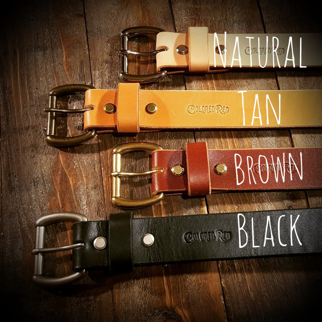 colorado leather belts