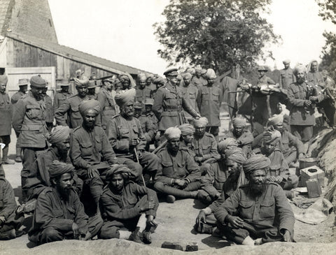 Indian soldiers in the British Army