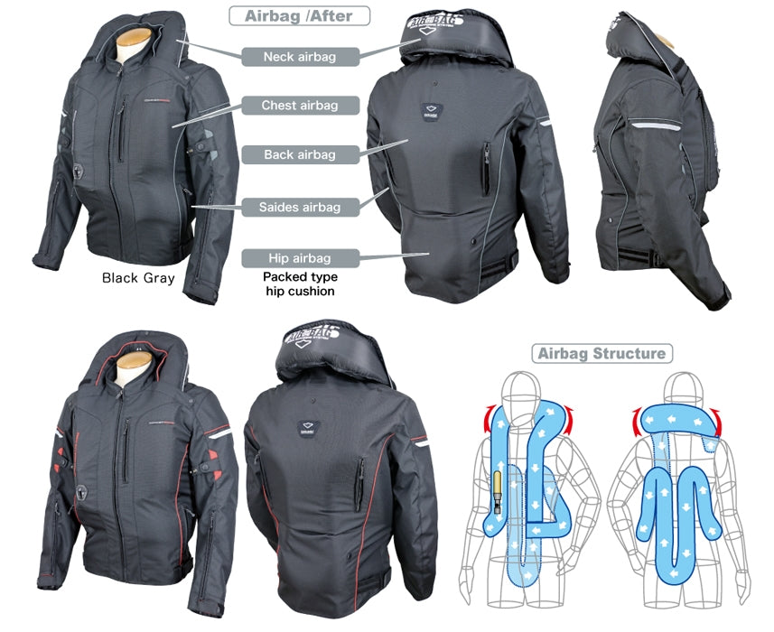 Cartouche CO2 (50cc) pour vestes et manteaux gonflables airbag HIT