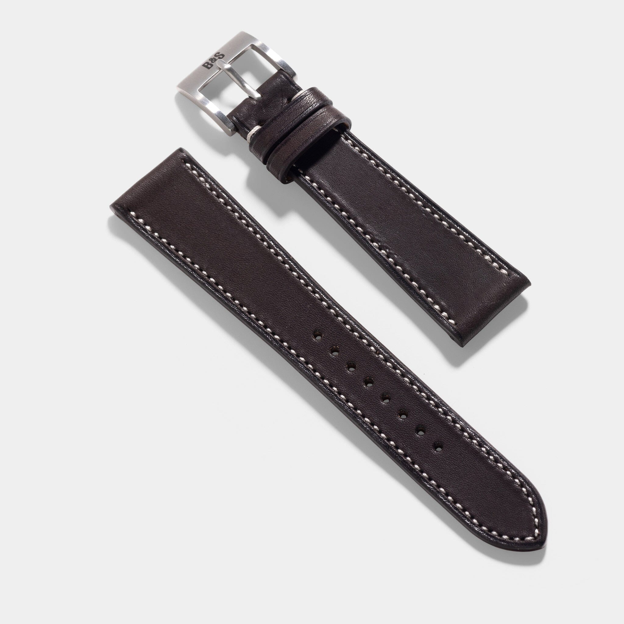 Deluxe Nylon Nato Watch Strap Black One Stripe Bronze