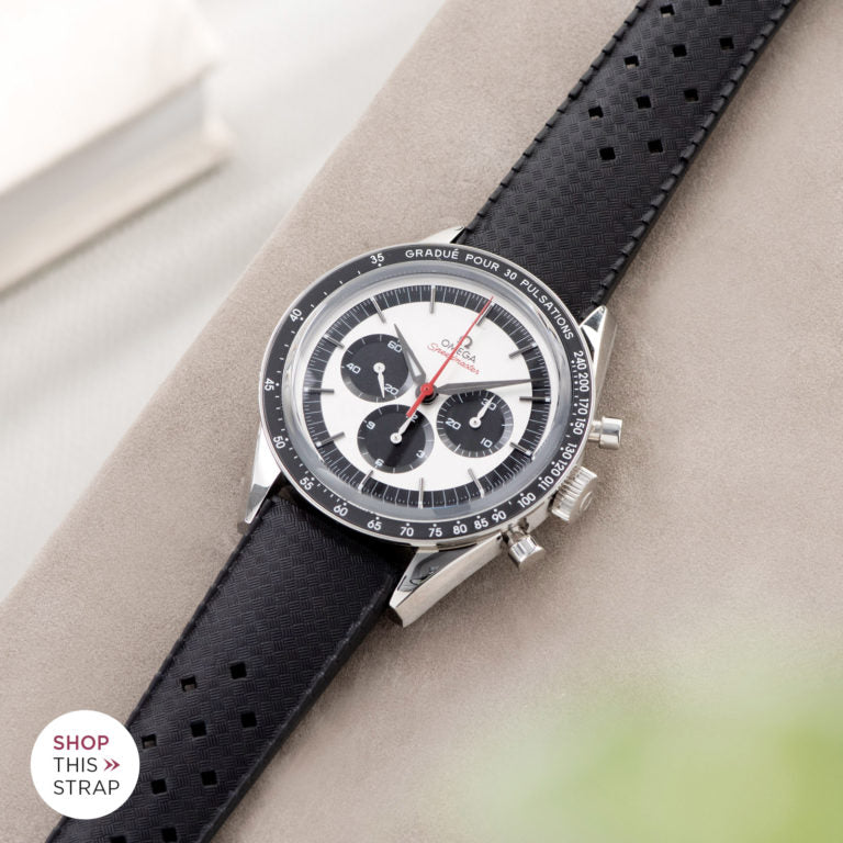 Bulang-and-Sons_Strap-Guide_Omega-Speedmaster-2998_Nautic-Basket-Weave-Black-Rubber-Style-Watch-Strap