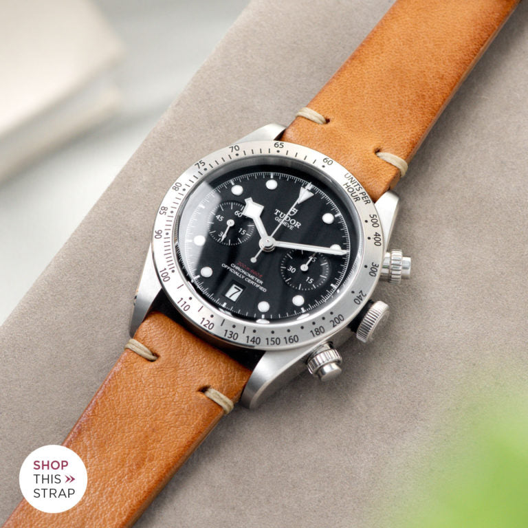Bulang-and-Sons_Strap-guide_Tudor-Chronograph_Caramel-Brown-Leather-Watch