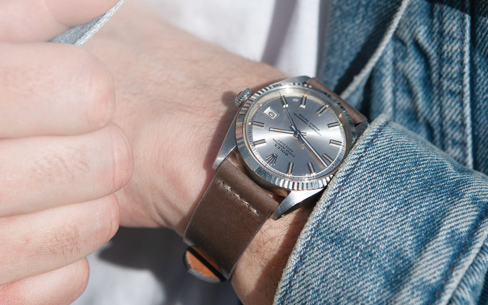 Strap Guide – Rolex Datejust Silver Dial