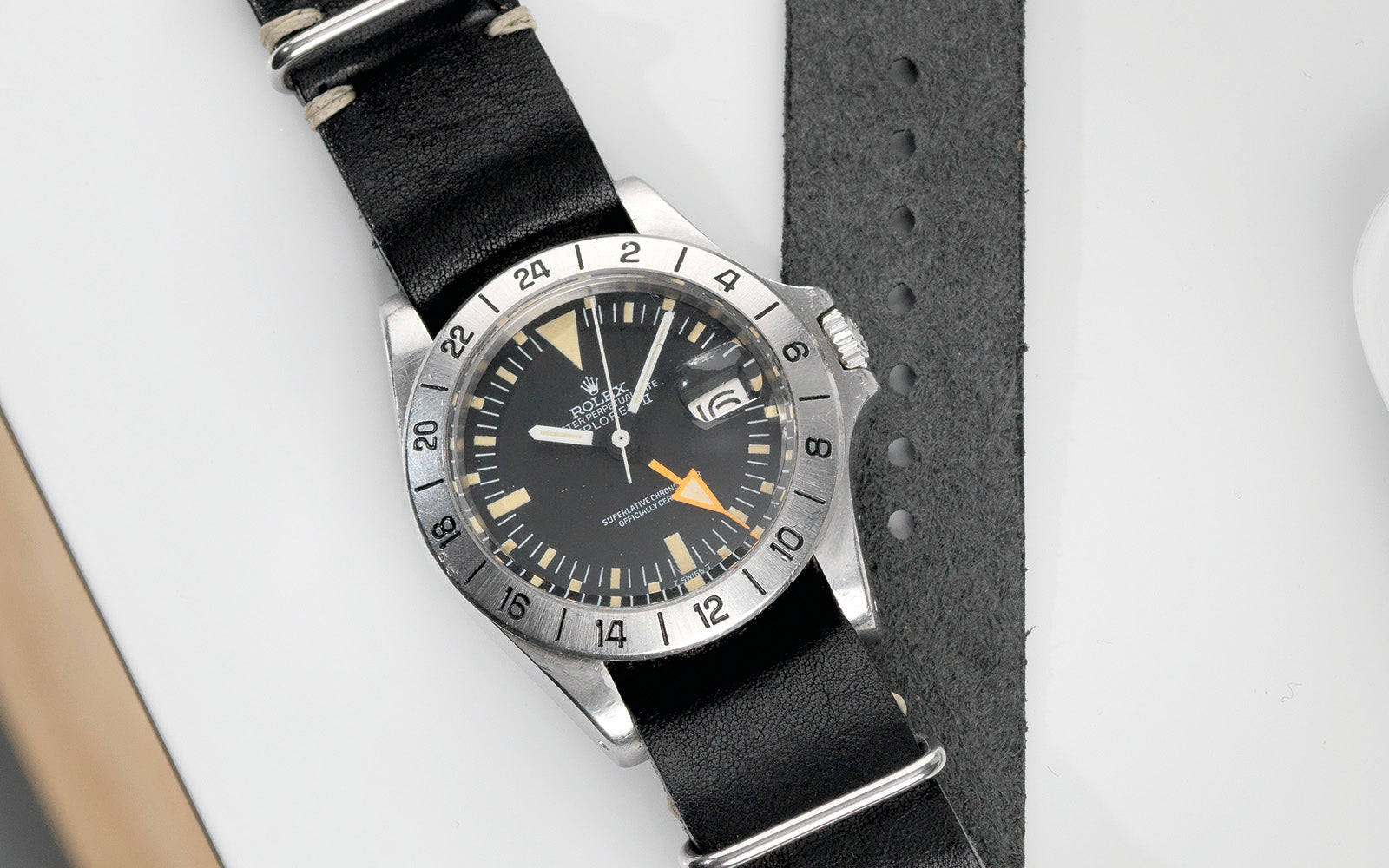 Bulang and Sons_Strap Guide_The Rolex 1655 Explorer Orange Hand_top-banner