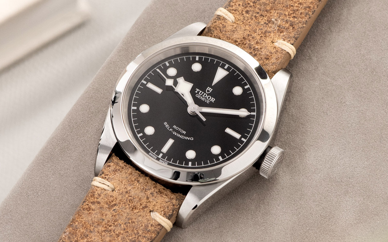Bulang and Sons_Strap Guide_The Tudor Black Bay 41_Crackle Brown Leather Watch Strap Banner