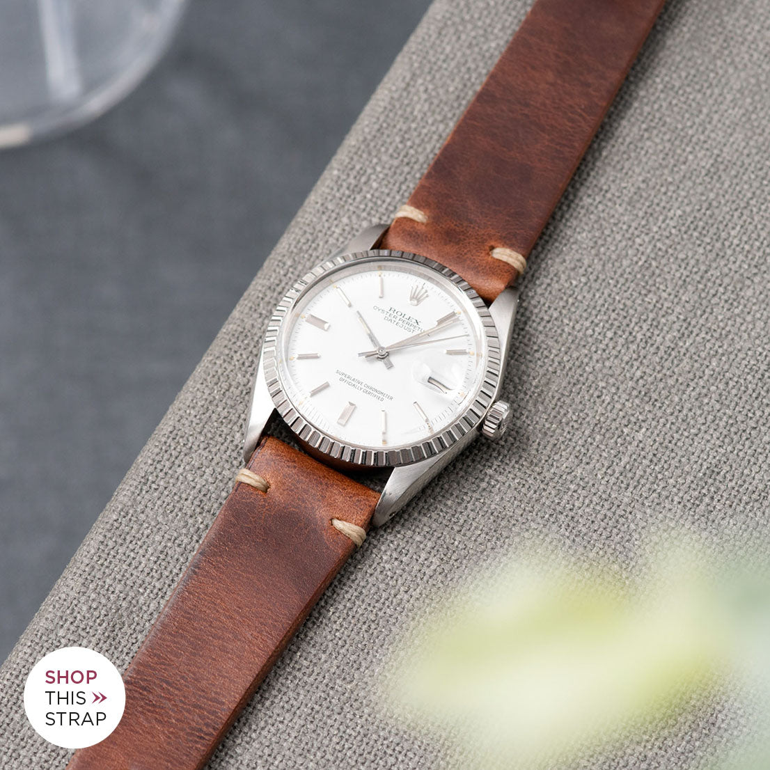 Siena Brown Leather Watch Strap