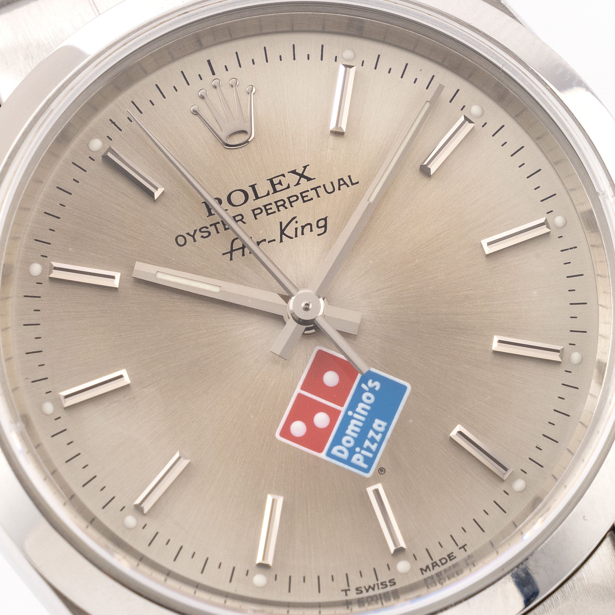 Rolex Air King Domino’s Pizza Box and Papers Ref 14000