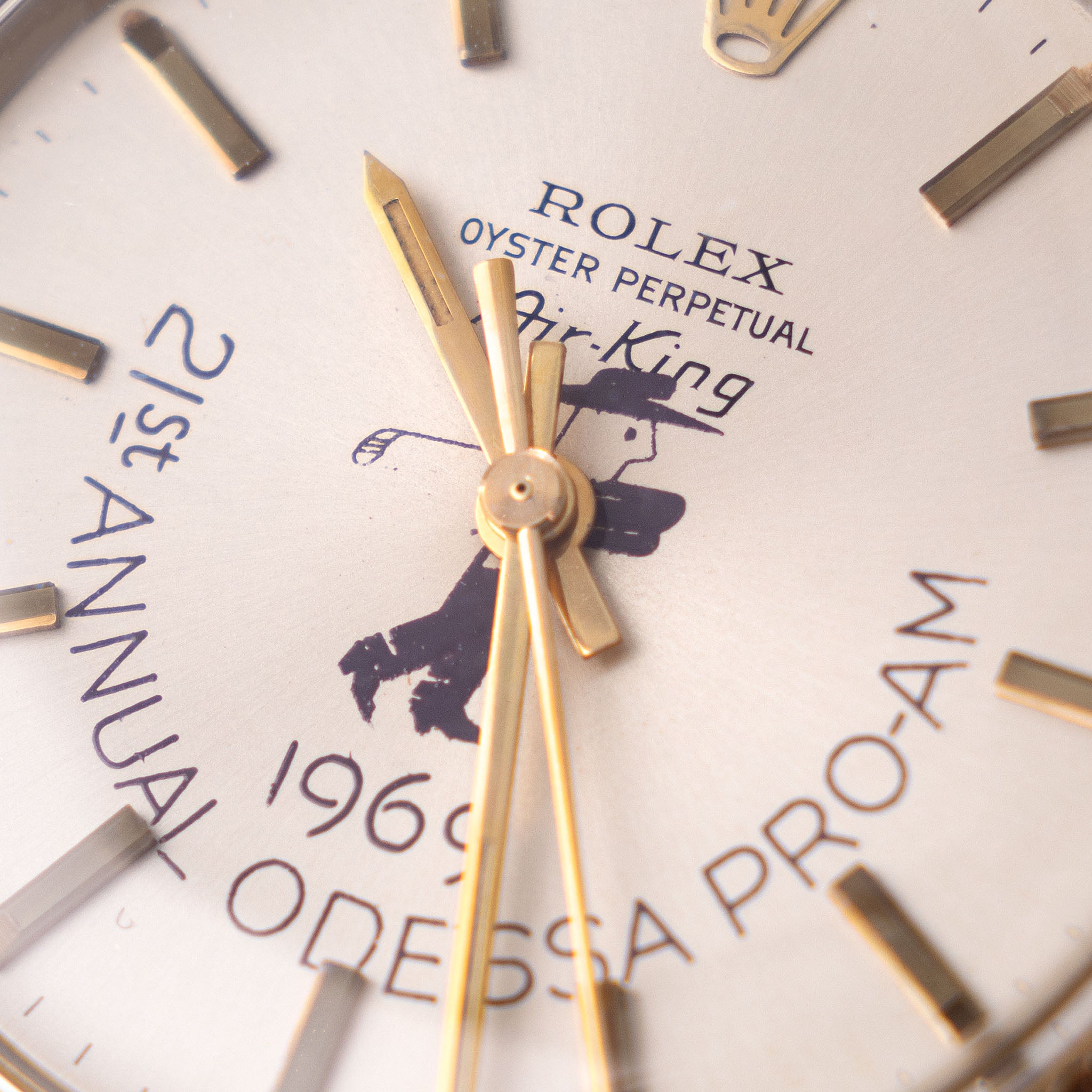 Rolex Airking "Golf Tournament " logo dial ref 5501 Odessa Pro-AM