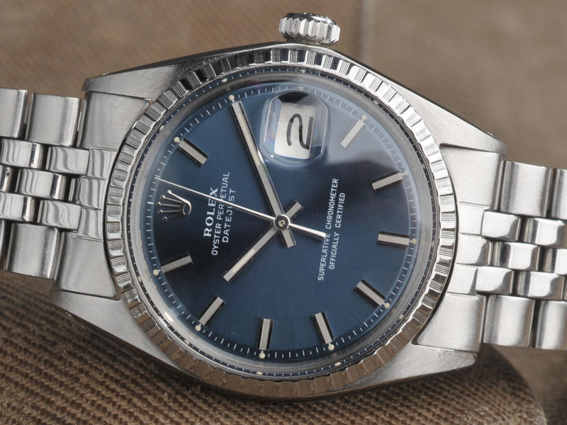 rolex 1603 blue dial