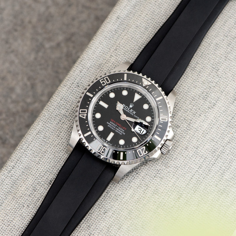rolex rubber strap with clasp