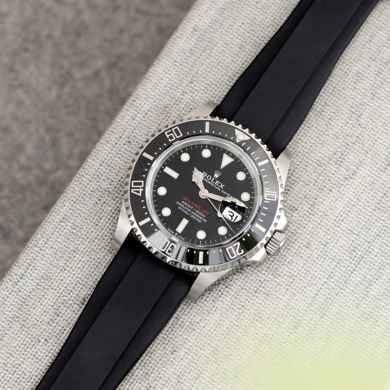 rolex sea dweller with rubber strap