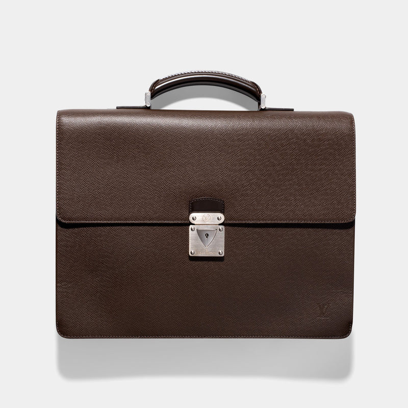 Louis Vuitton Brown Taiga Robusto Business Bag – Bulang and Sons