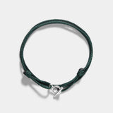Oskar Gydell Green Nylon Rope Bracelet