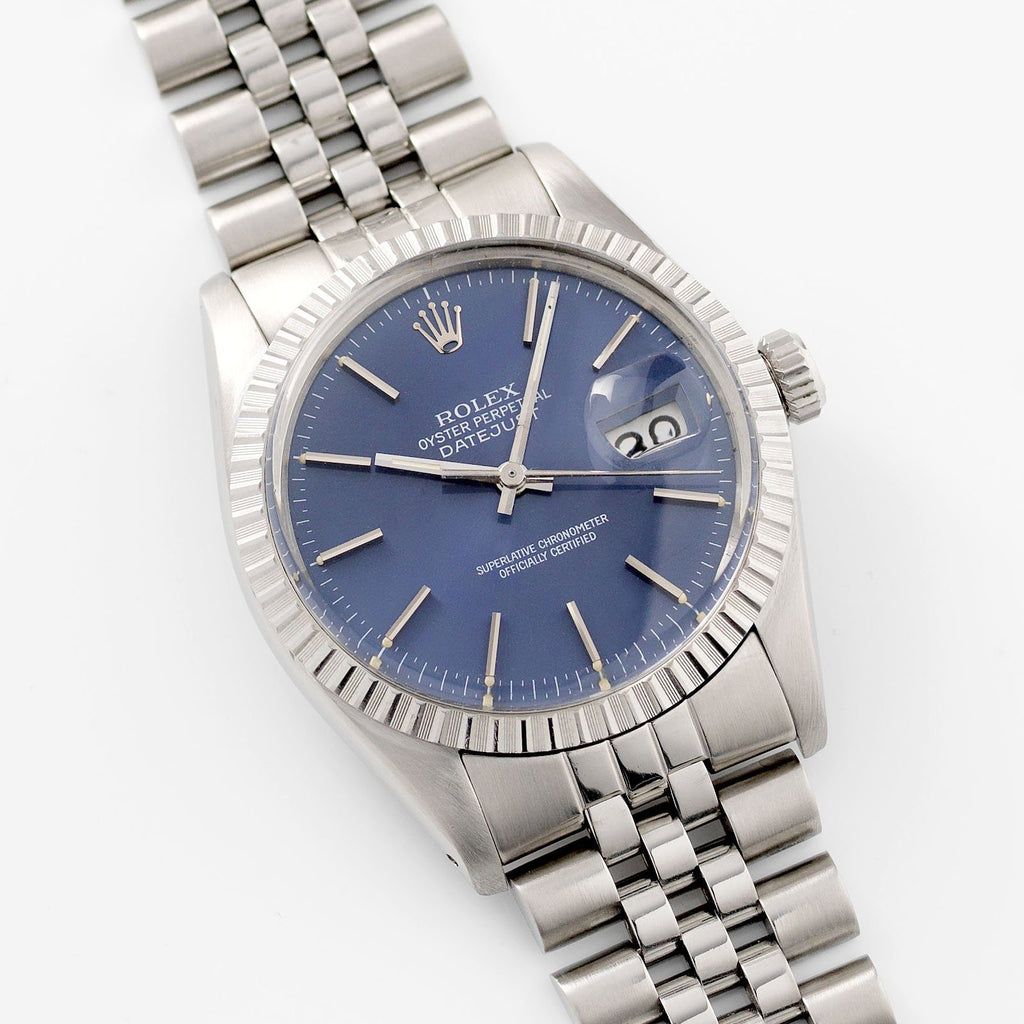 Rolex Datejust Blue Dial Reference 