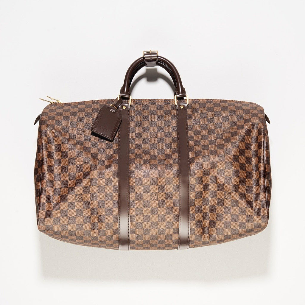 Louis Vuitton Damier Ebene Canvas Keepall 50 – Bulang and Sons