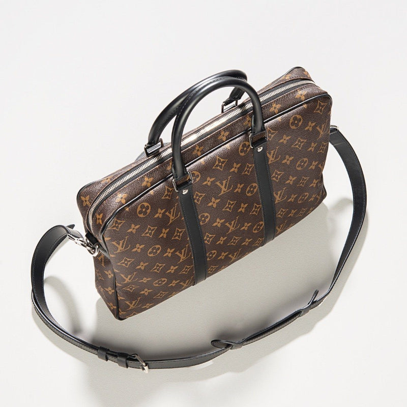 Buy Louis Vuitton Monogram Canvas Porte Documents Voyage Briefcase Online  in India 