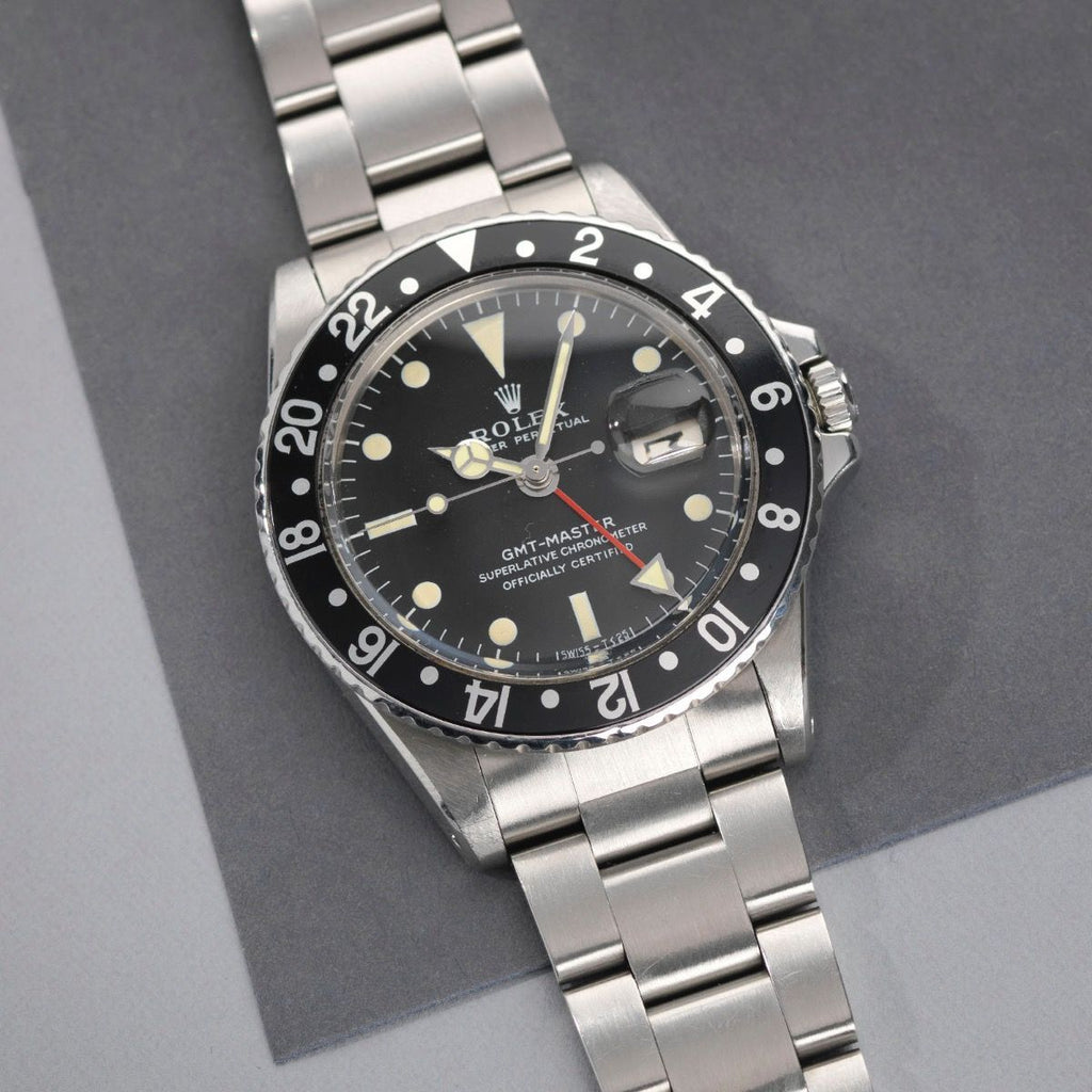 rolex 1675 black bezel