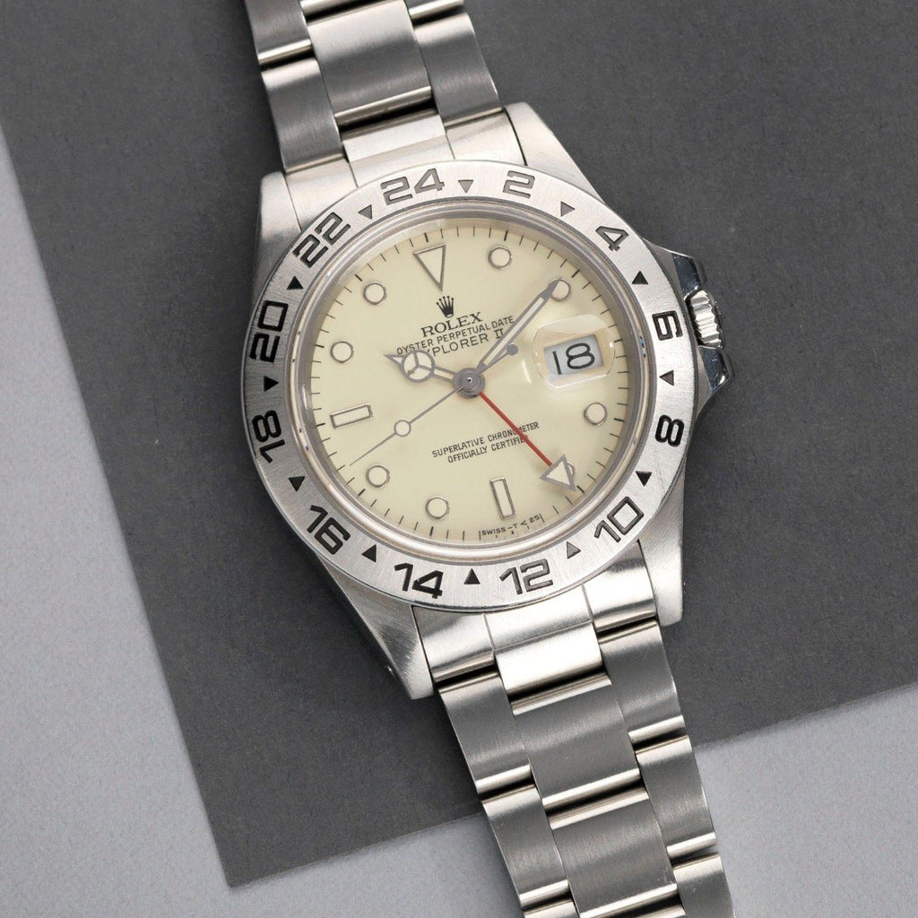 explorer 2 cream dial