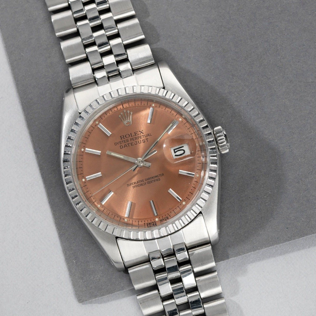 datejust salmon dial