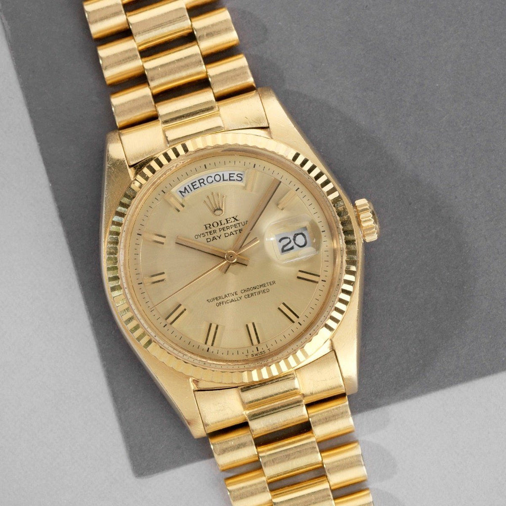 rolex day date wide boy