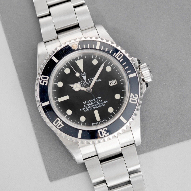 Rolex Seadweller Matte Dial Reference 16660