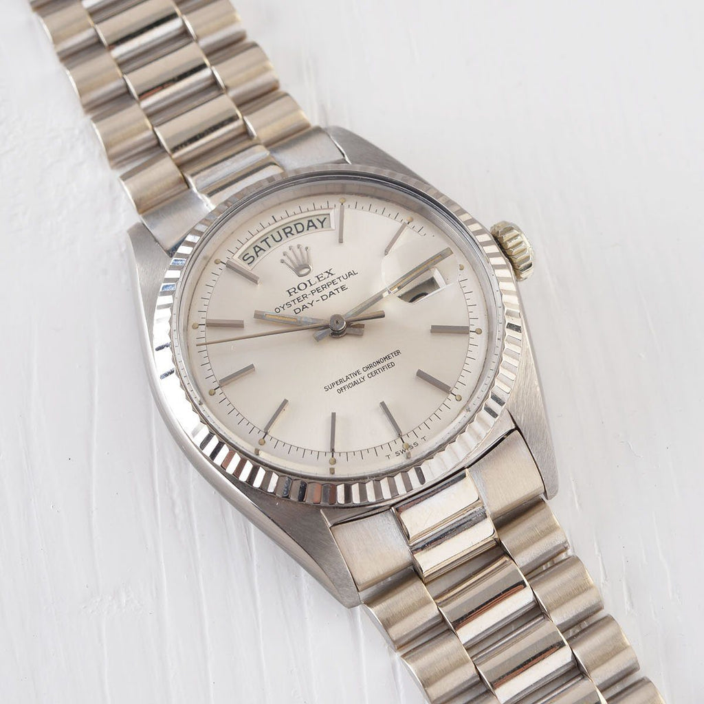 rolex day date 1803 white gold