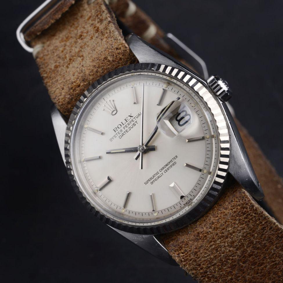 vintage silver rolex